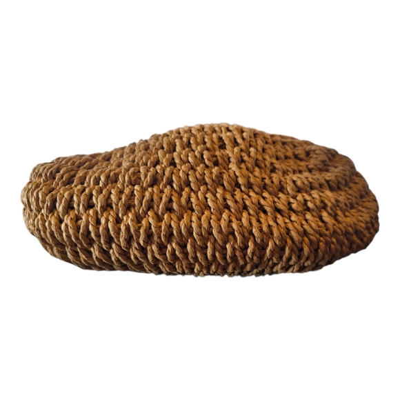 Ratan Wicker Top Handle Drawstring Handbag - Picture 6 of 8